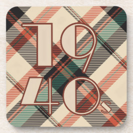 Posavasos Pillow plateado de los años 40