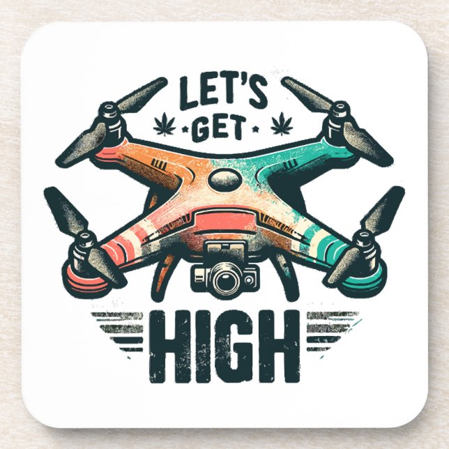 Posavasos Piloto de dron (Frente)