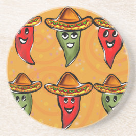 Posavasos Pimientos del Cinco de Mayo