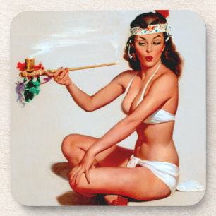 Posavasos Pin de la tubería de paz
