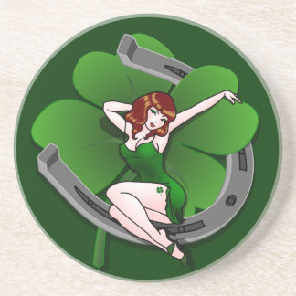 Posavasos Pin encima de los prácticos de costa de St Patrick