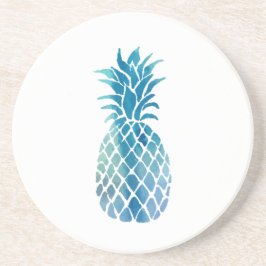 Posavasos piña azul
