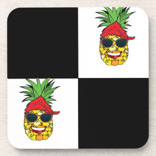 Posavasos Piña pirata divertida