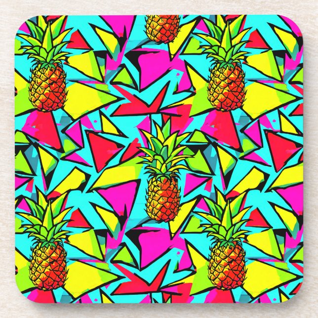 Posavasos Piña Tropical Pop (Frente)
