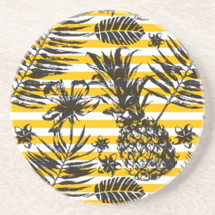 Posavasos Piñas dibujadas mano