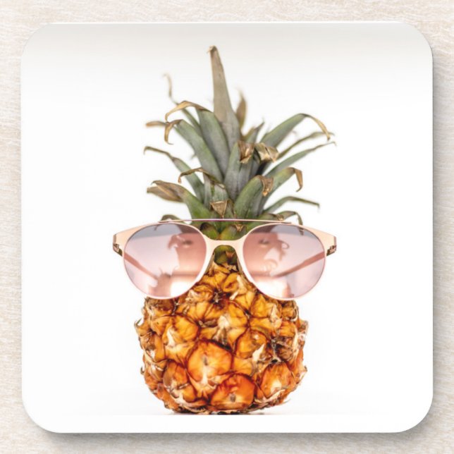 Posavasos Pineapple Fruit Photo (Frente)
