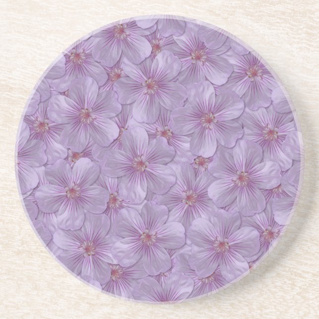 Posavasos Pineywoods Geranium Seamless Pattern (Frente)