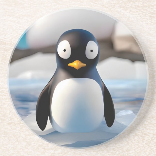 Posavasos Pingüino (Frente)