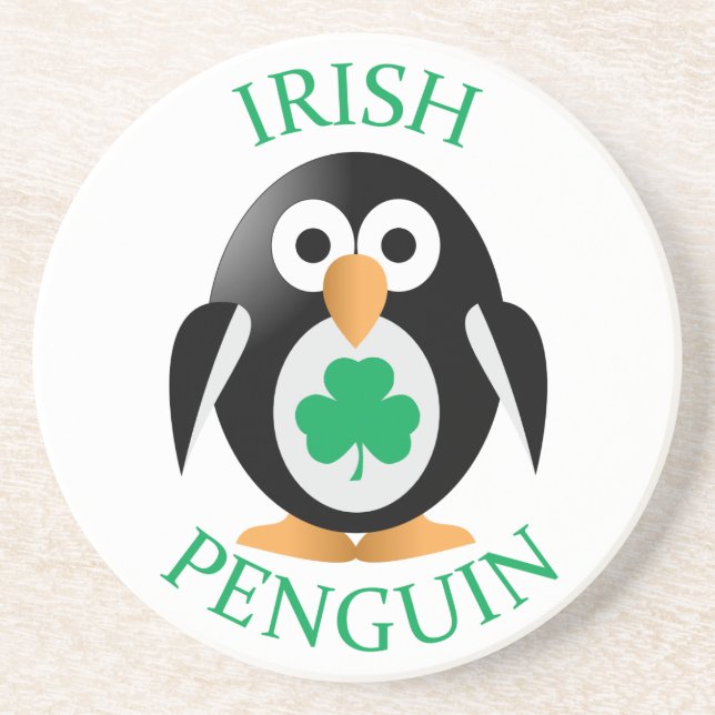 Posavasos Pingüino irlandés (Frente)