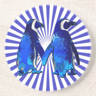 Posavasos Pingüinos enamorados -