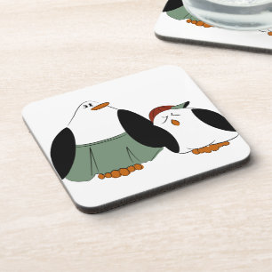 Posavasos Pingüinos Personalizados Cute