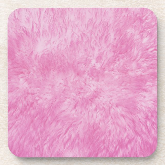 Posavasos Pink Fur Frenzy (Frente)