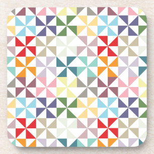 Posavasos Pinnillo geométrico colorido