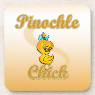 Posavasos Pinochle Chick
