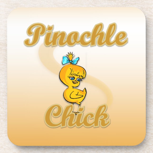 Posavasos Pinochle Chick (Frente)