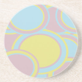 Posavasos Pintura abstracta moderna de Pastel