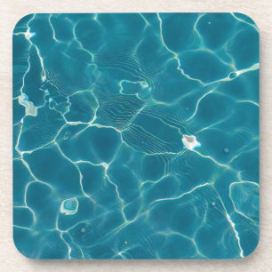 Posavasos Pintura al óleo de la superficie del agua (estilo