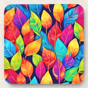 Posavasos Pintura de hoja brillante
