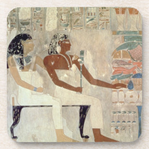 Posavasos Pintura de pared de la tumba de Rekhmire, Thebes,
