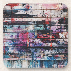 Posavasos pintura de piso de artistas