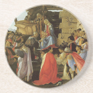 Posavasos Pintura del renacimiento de Botticelli
