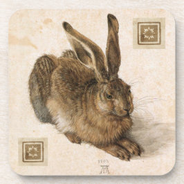 Posavasos Pintura joven de las liebres de Albrecht Durer