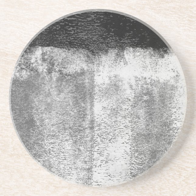 Posavasos Pintura laminada negra (Frente)