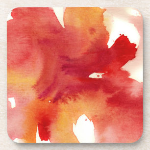 Posavasos Pinturas abstractas de la acuarela