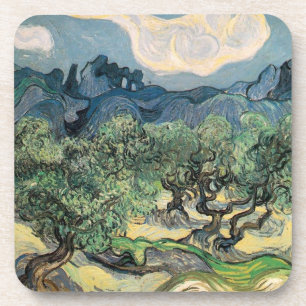 Posavasos Pinturas de árboles de Vincent van Gogh