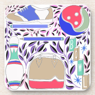 Posavasos Pinza y bolsita de arte popular inspirada en la co