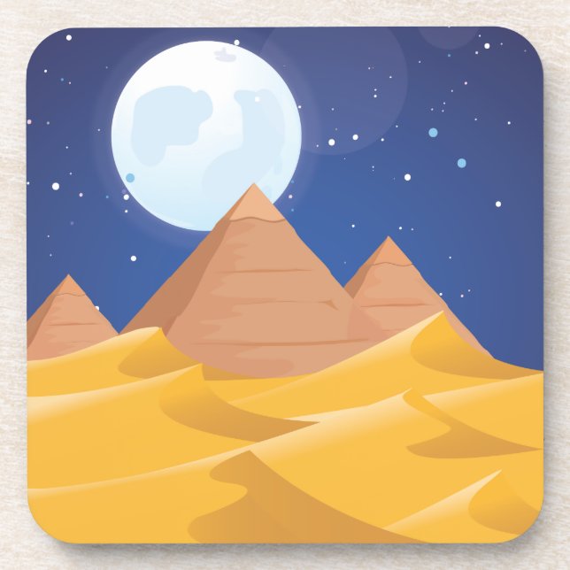 Posavasos Pirámides (Frente)