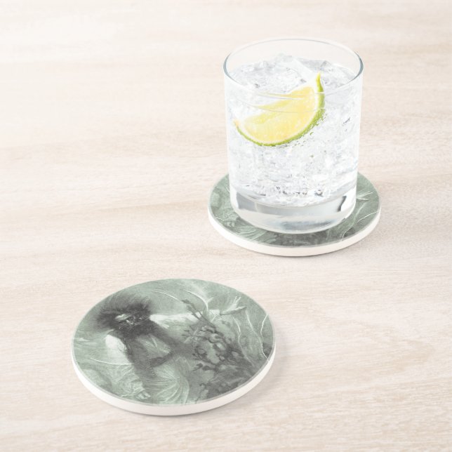 Posavasos Piratas de época, capitán Goldsack por Howard Pyle (Lado)