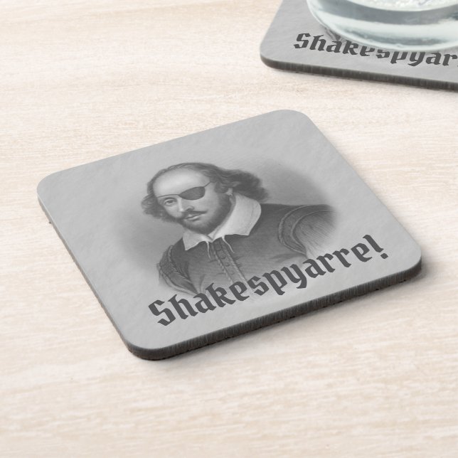 Posavasos Pirate Shakespeare (Lado Izquierdo)