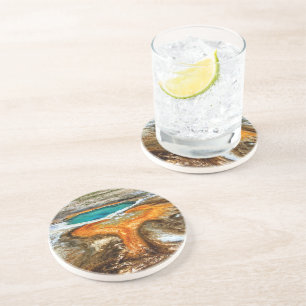 Posavasos Piscina la termal de Yellowstone