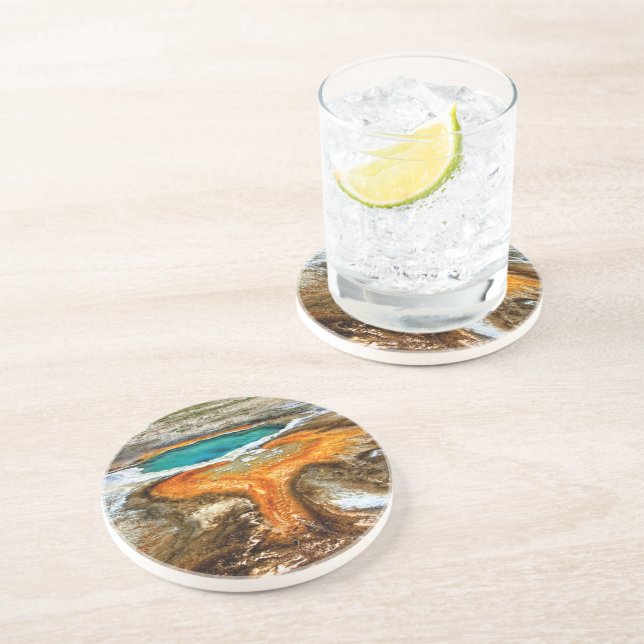 Posavasos Piscina la termal de Yellowstone (Lado)