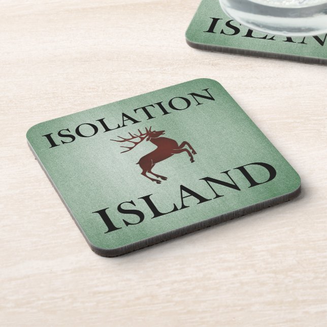 Posavasos Pista de la Isla de Aislamiento (Lado Izquierdo)