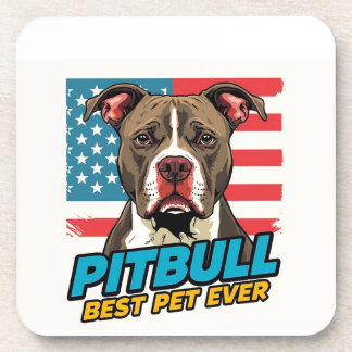 Posavasos Pitt Bulls Are The Best Pet Ever