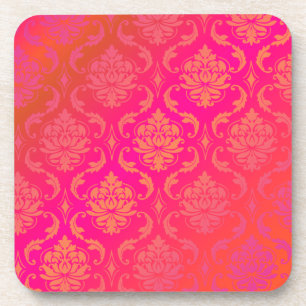 Posavasos PixDezines Vendome Damask/Color de fondo DIY
