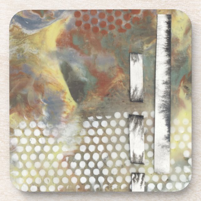 Posavasos Píxeles desangrados II (Frente)