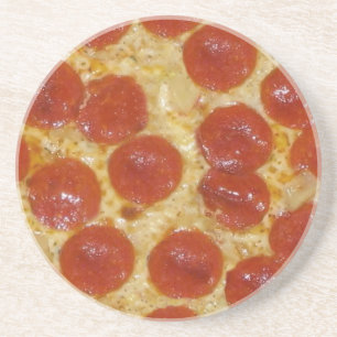 Posavasos pizza grande de pepperoni