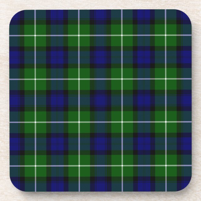 Posavasos Placa azul lamont (Frente)