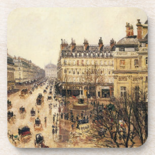 Posavasos Place du Théâtre Français, París Lluvia de Pissarr
