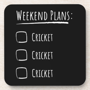 Posavasos Planes de fin de semana Cricket