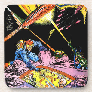 Posavasos Planet Comics Laser Attack Sci Fi Vintage Comics