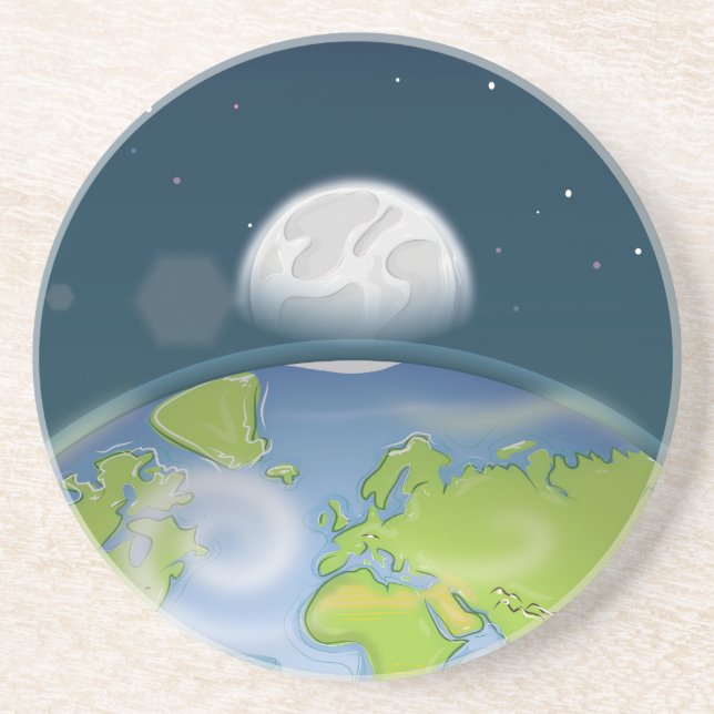 Posavasos Planeta Tierra (Frente)