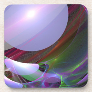 Posavasos Planeta translúcido