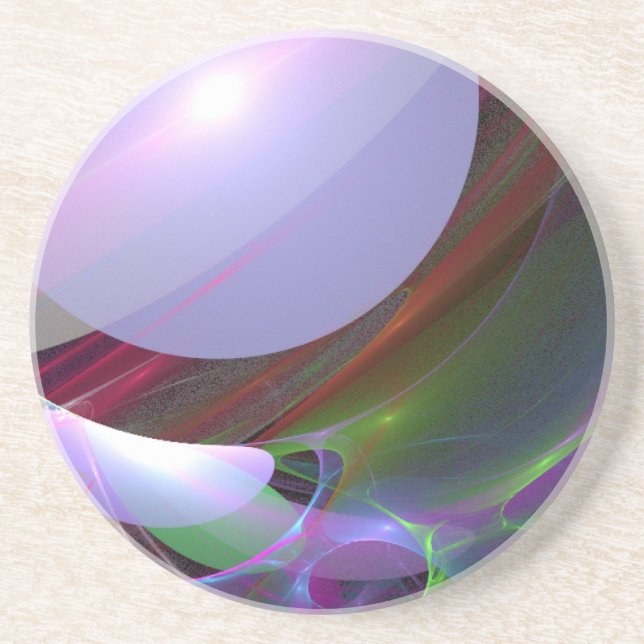 Posavasos Planeta translúcido (Frente)