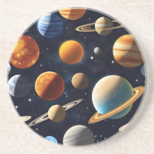 Posavasos Planetas del Espacio Exterior 2