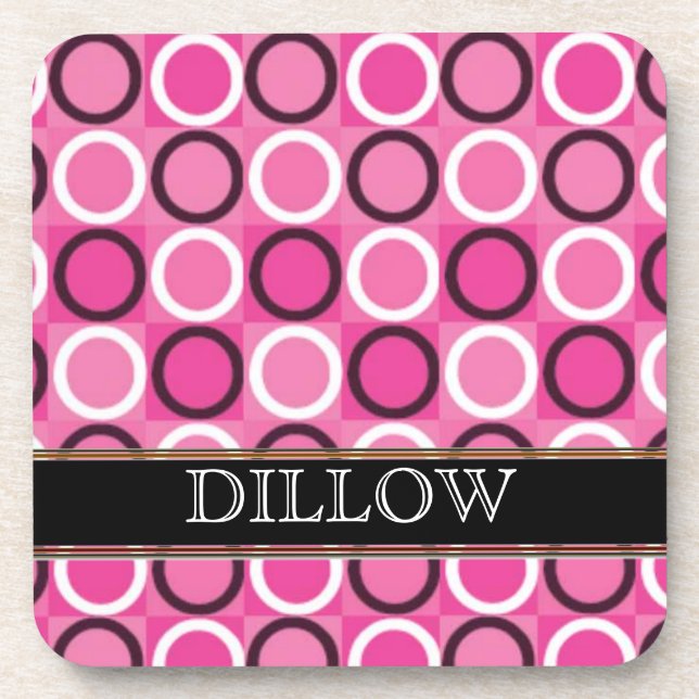 Posavasos Plantilla de escayola de corcho personalizada MODE (Frente)