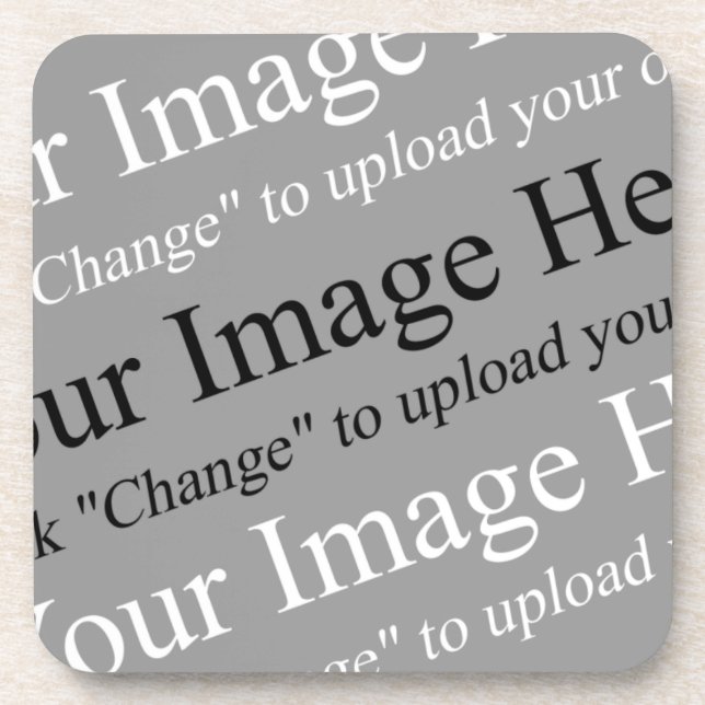 Posavasos Plantilla para la escayola de corcho (Frente)